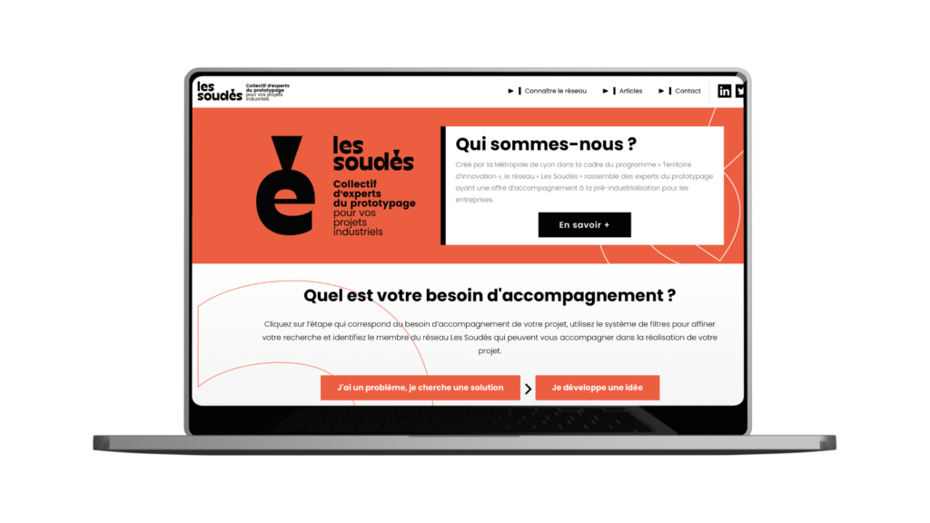 site internet Les Soudés